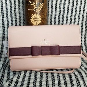 Rosy Kirk Park Saffiano Kate Spade Crossbody